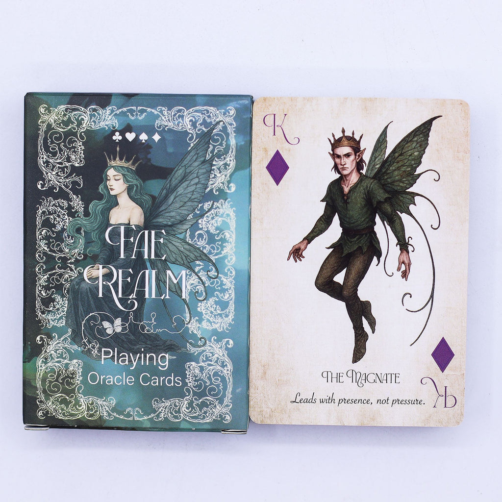 FAE REALM PLAYING + ORACLE CARDS