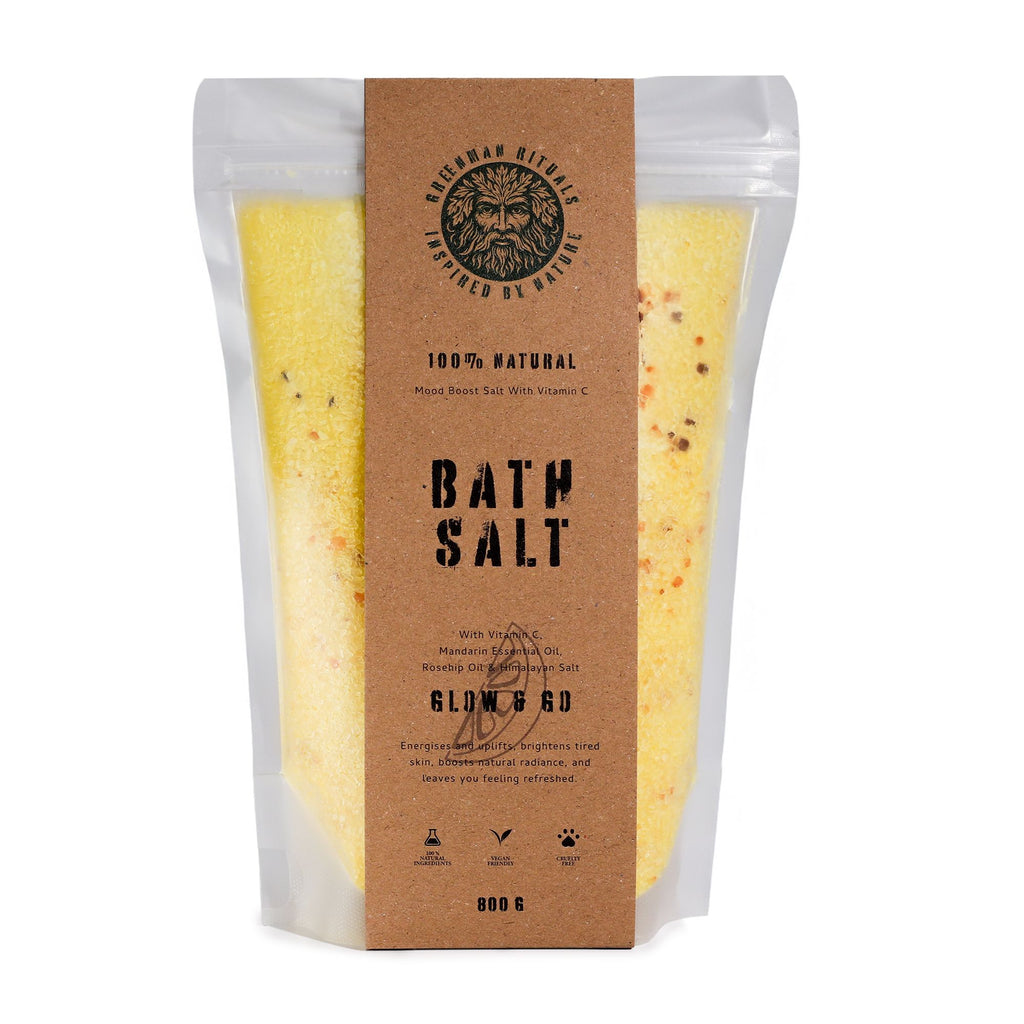 GREENMAN RITUALS GLOW + GO EPSOM BATH SALTS