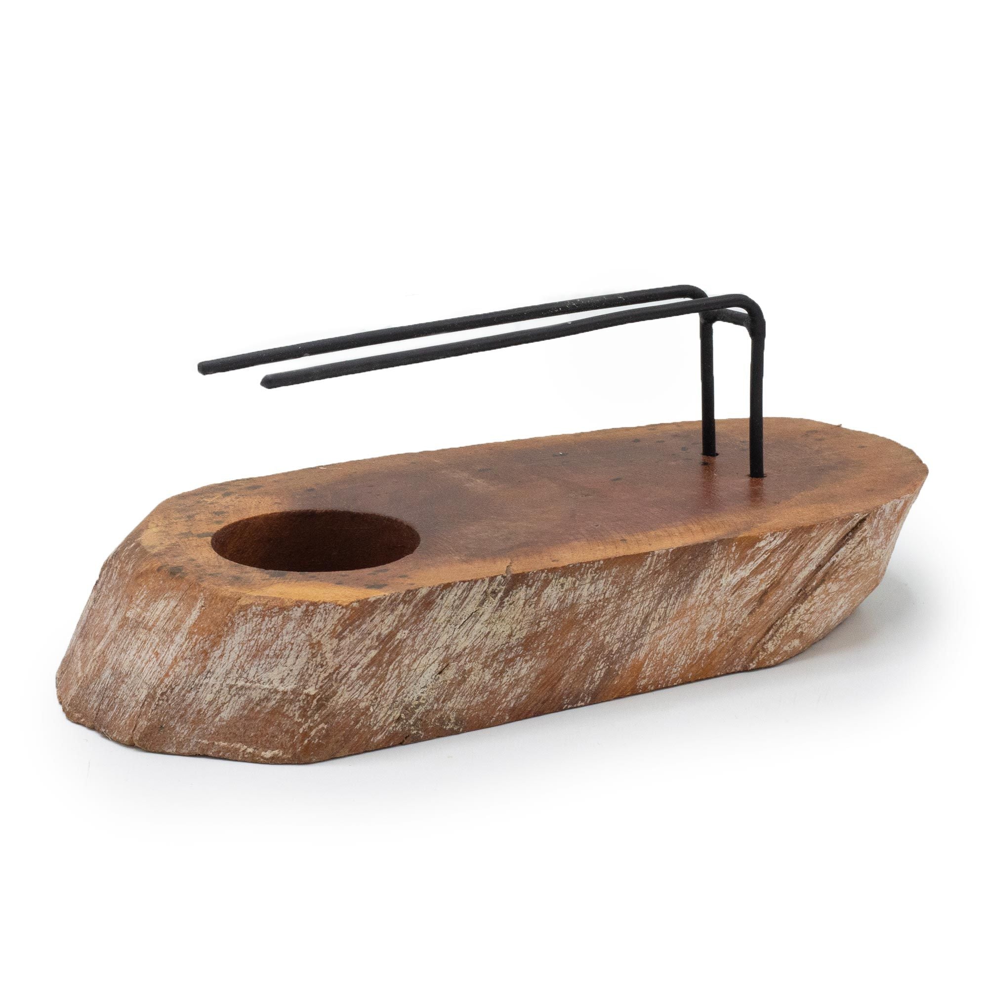 WHITEWASH GAMEL WOOD PALO SANTO HEATER