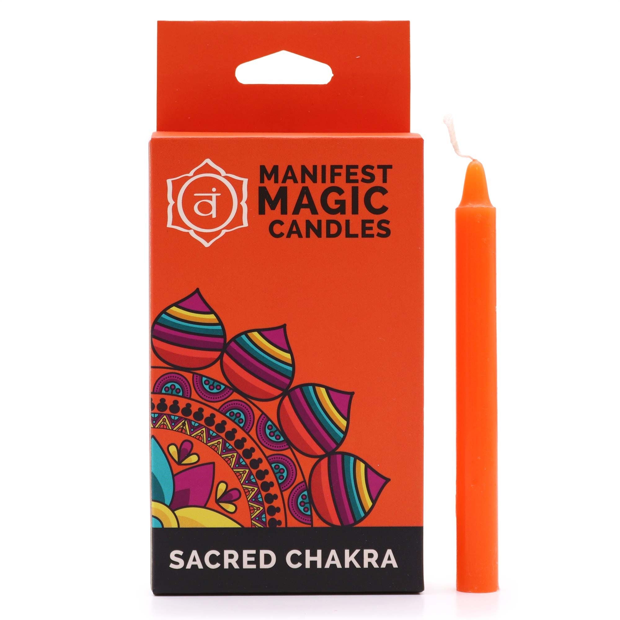 SACRAL CHAKRA MANIFEST MAGIC CANDLE SET