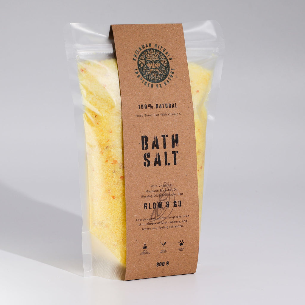 GREENMAN RITUALS GLOW + GO EPSOM BATH SALTS