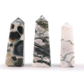 MOSS AGATE OBELISK POINT (5CM)