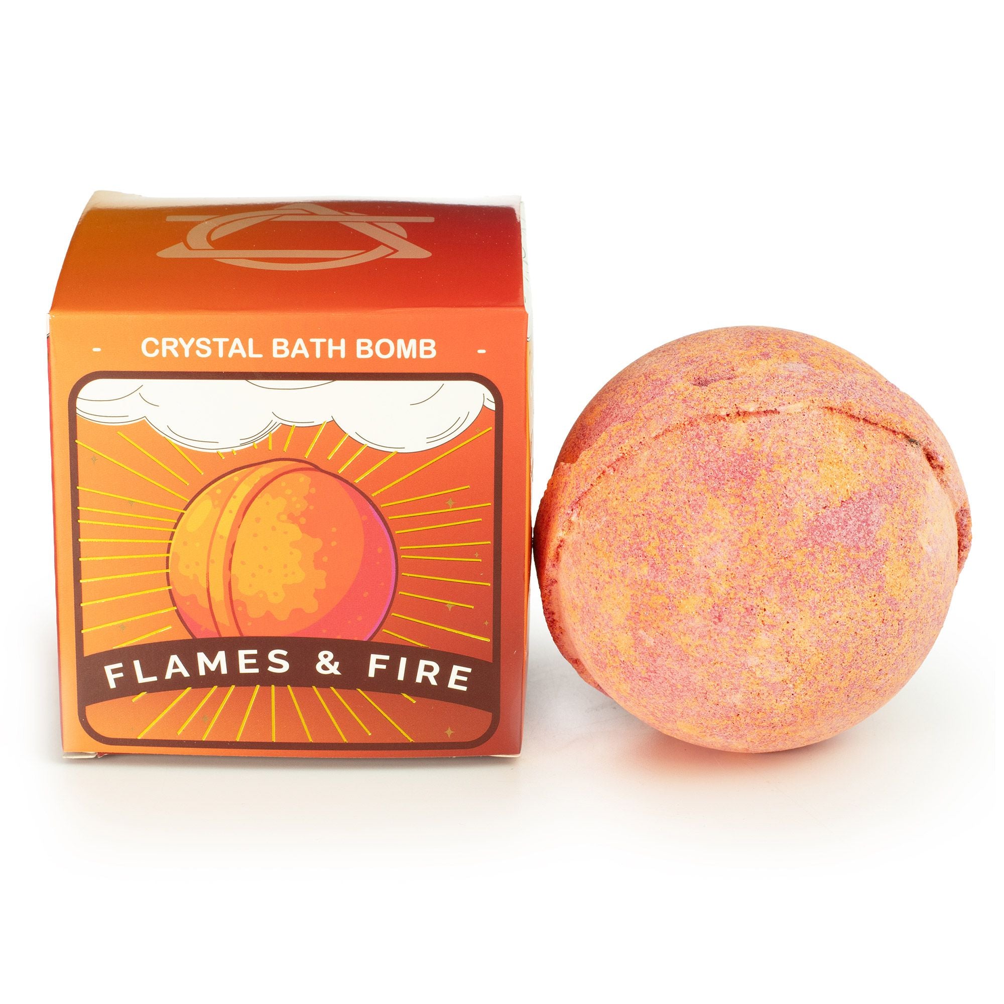 FIRE ELEMENTAL CRYSTAL BATH BOMB