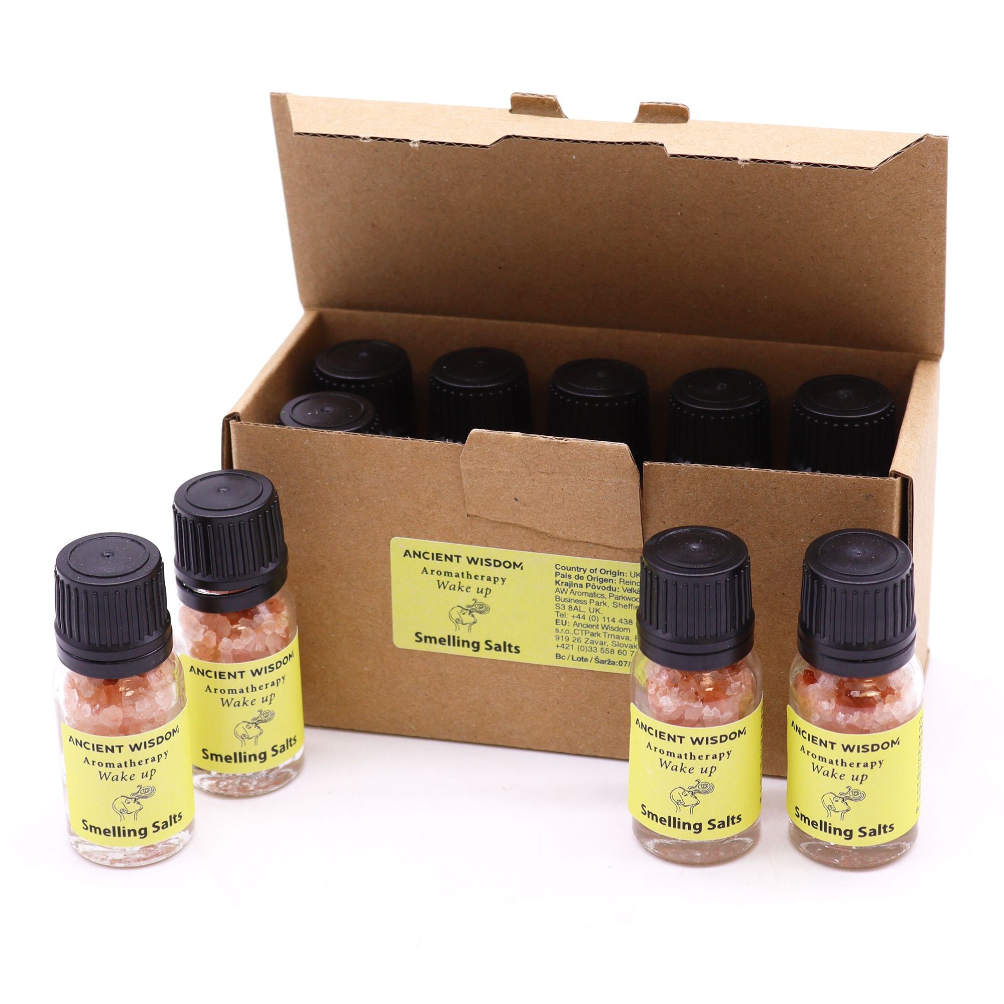 WAKE UP AROMATHERAPY SMELLING SALTS