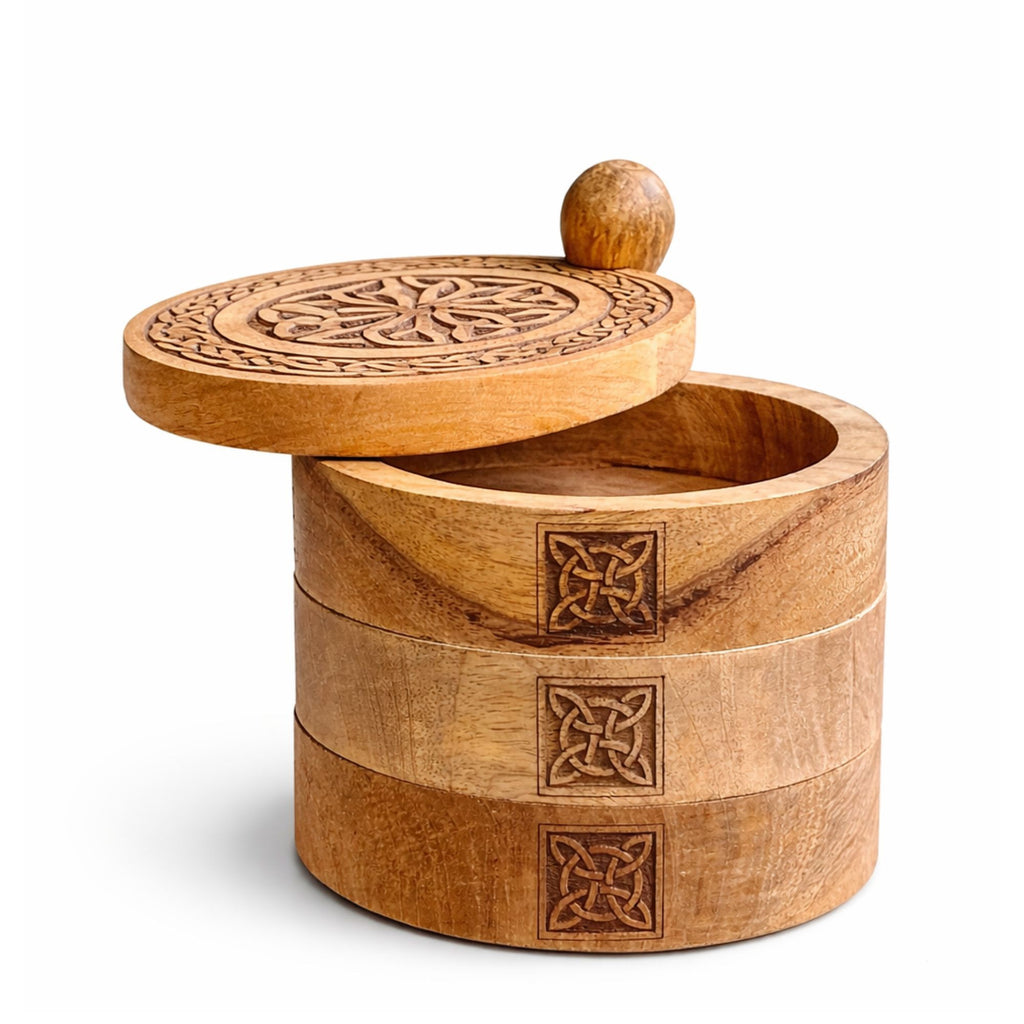 CELTIC 3 TIER STORAGE BOX