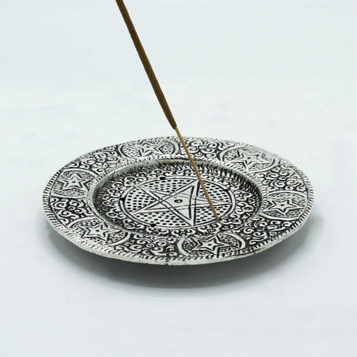 ALUMINIUM PENTAGRAM INCENSE HOLDER