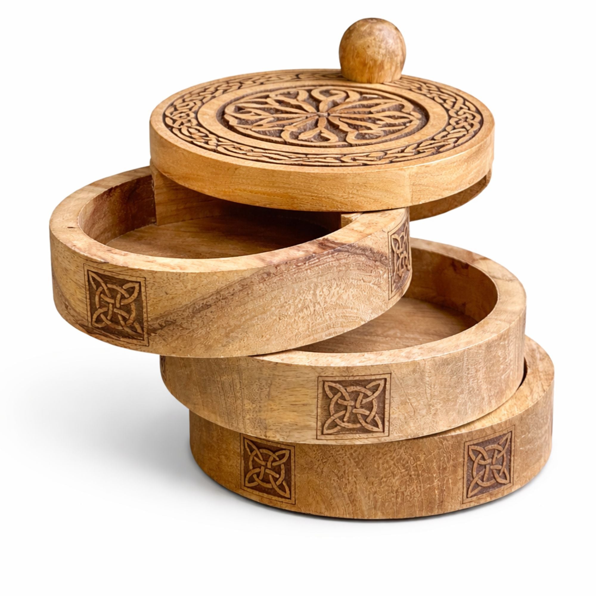 CELTIC 3 TIER STORAGE BOX