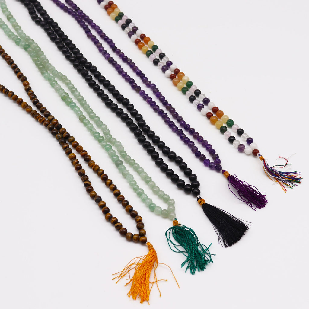 AMETHYST MALA BEADS
