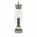 AMETHYST CRYSTAL INFUSED GLASS WATER BOTTLE