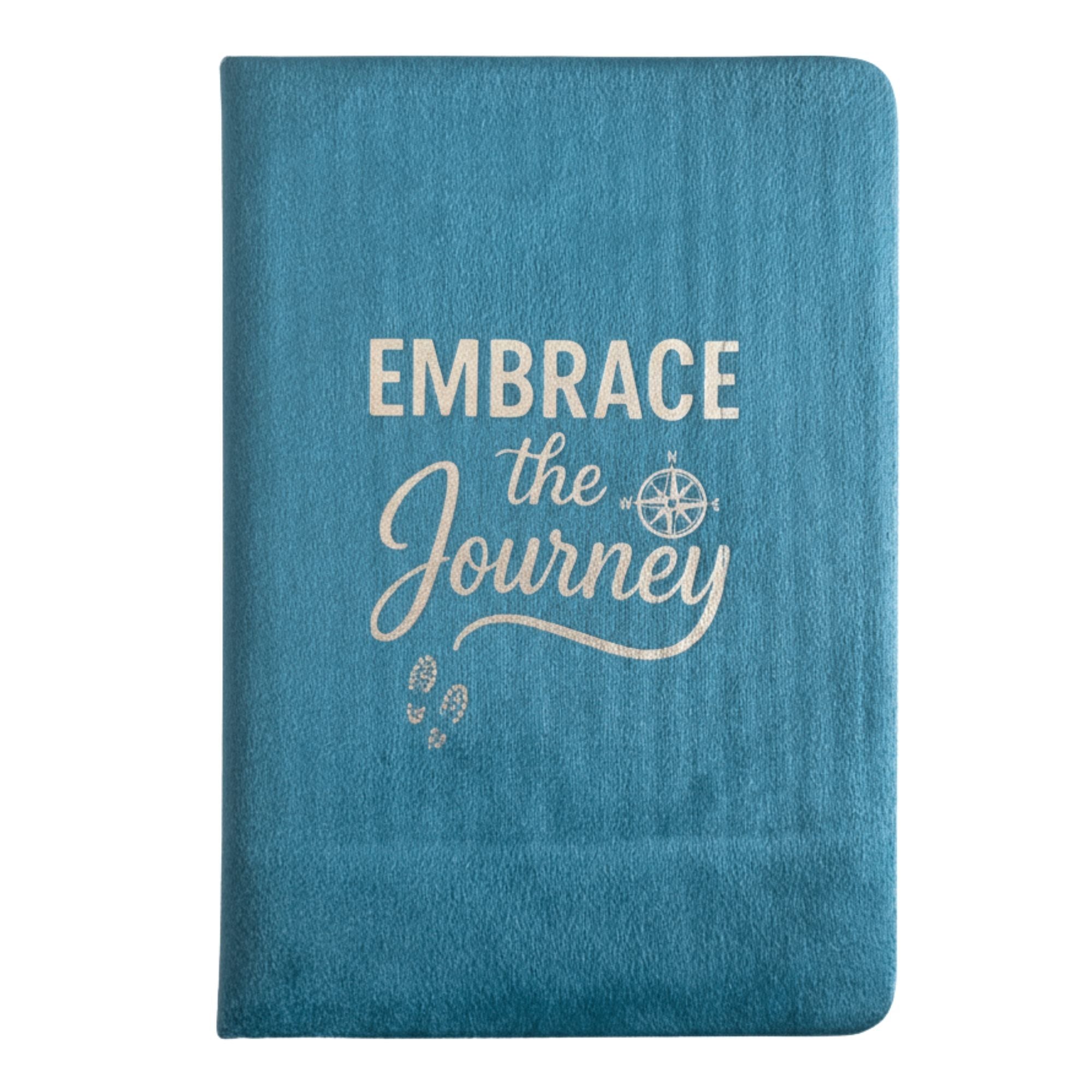 EMBRACE THE JOURNEY VELVET NOTEBOOK