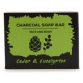 CEDAR + EUCALYPTUS CHARCOAL SOAP