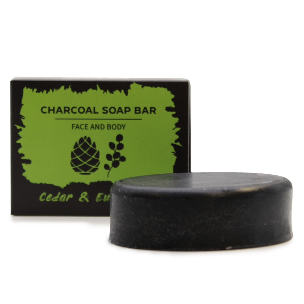 CEDAR + EUCALYPTUS CHARCOAL SOAP