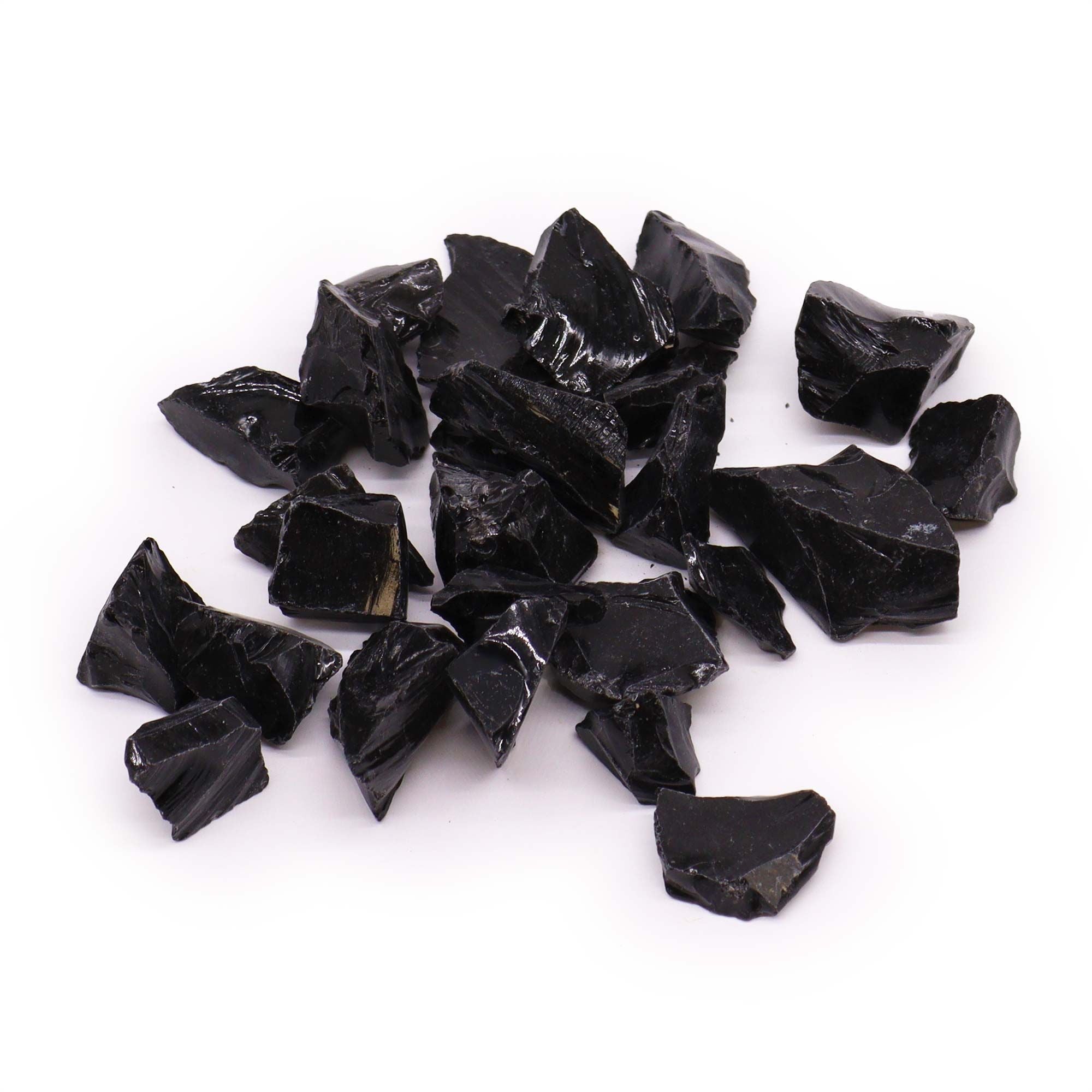 BLACK AGATE RAW CRYSTALS