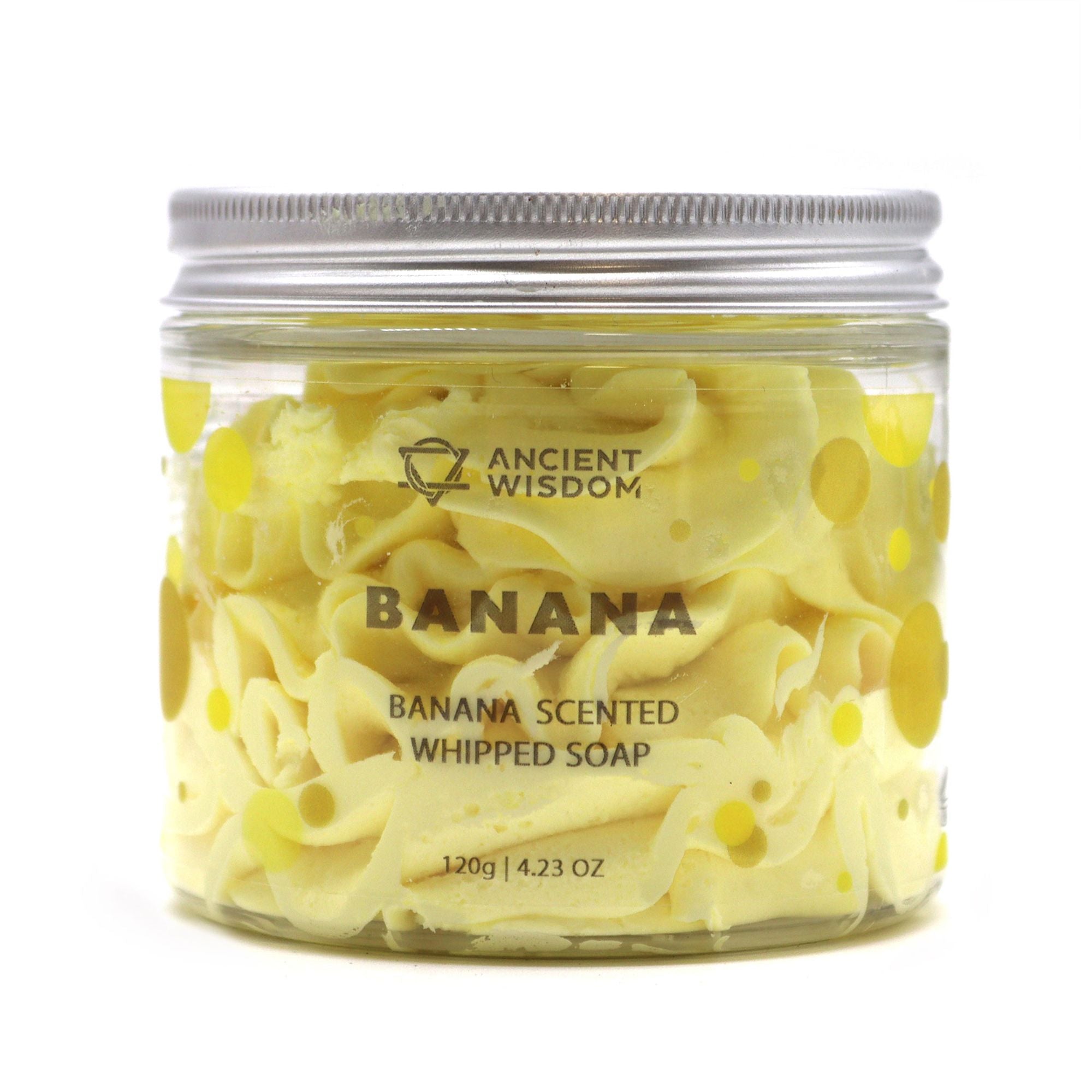BANANA WHIPPED SOAP