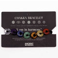 "I AM IN HARMONY" CHAKRA AFFIRMATION BRACELET