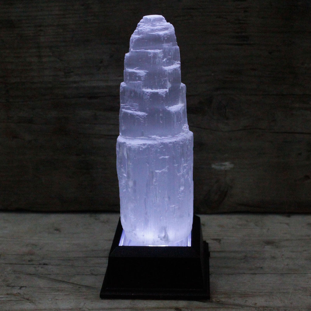 NATURAL SELENITE TOWER (15CM)