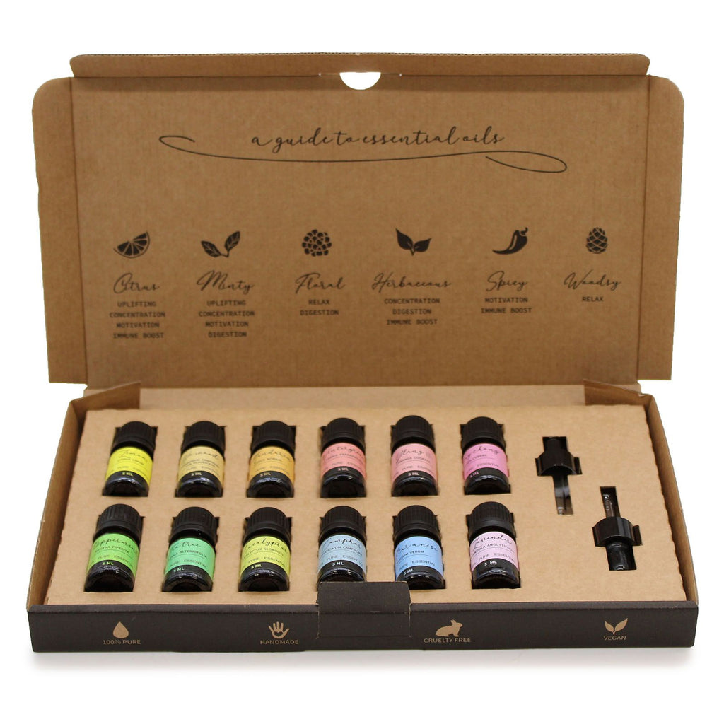 WELLNESS AROMATHERAPY ESSENTIAL OIL GIFT SET