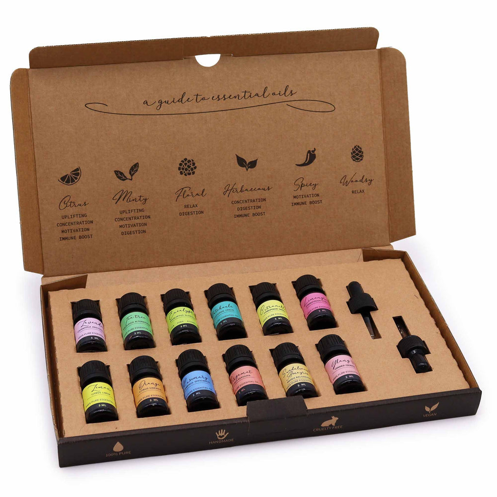 AROMATHERAPY ESSENTIAL OIL GIFT SET
