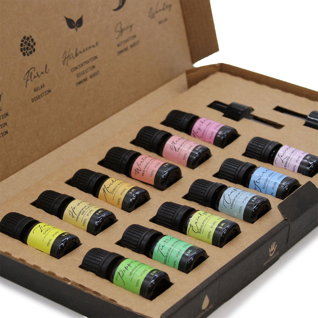 WELLNESS AROMATHERAPY ESSENTIAL OIL GIFT SET