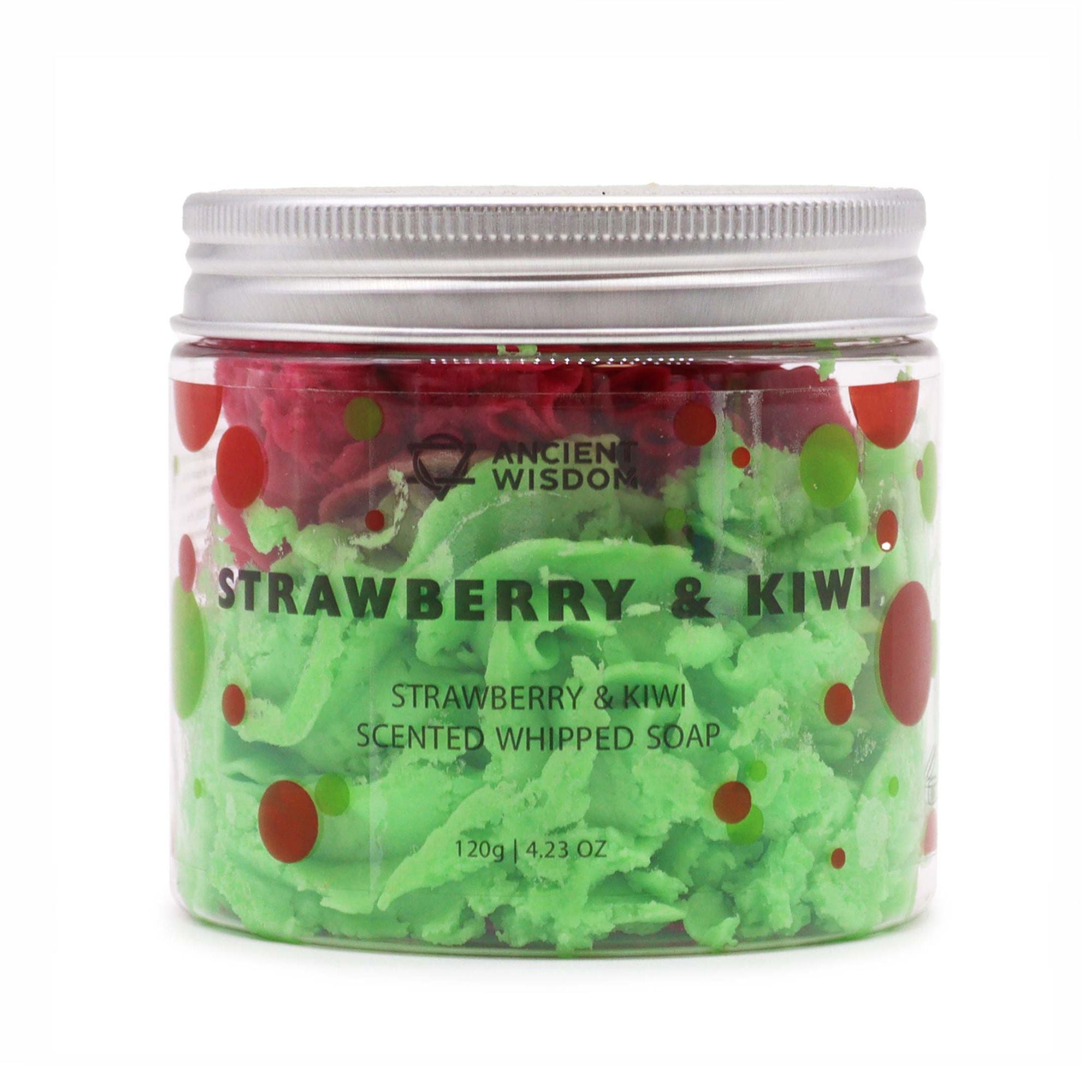 STRAWBERRY + KIWI WHIPPED SOAP
