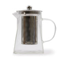 TOWER GLASS TEAPOT + INFUSER