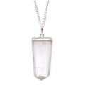 ROCK QUARTZ PENDANT NECKLACE