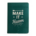 MAKE IT HAPPEN VELVET NOTEBOOK