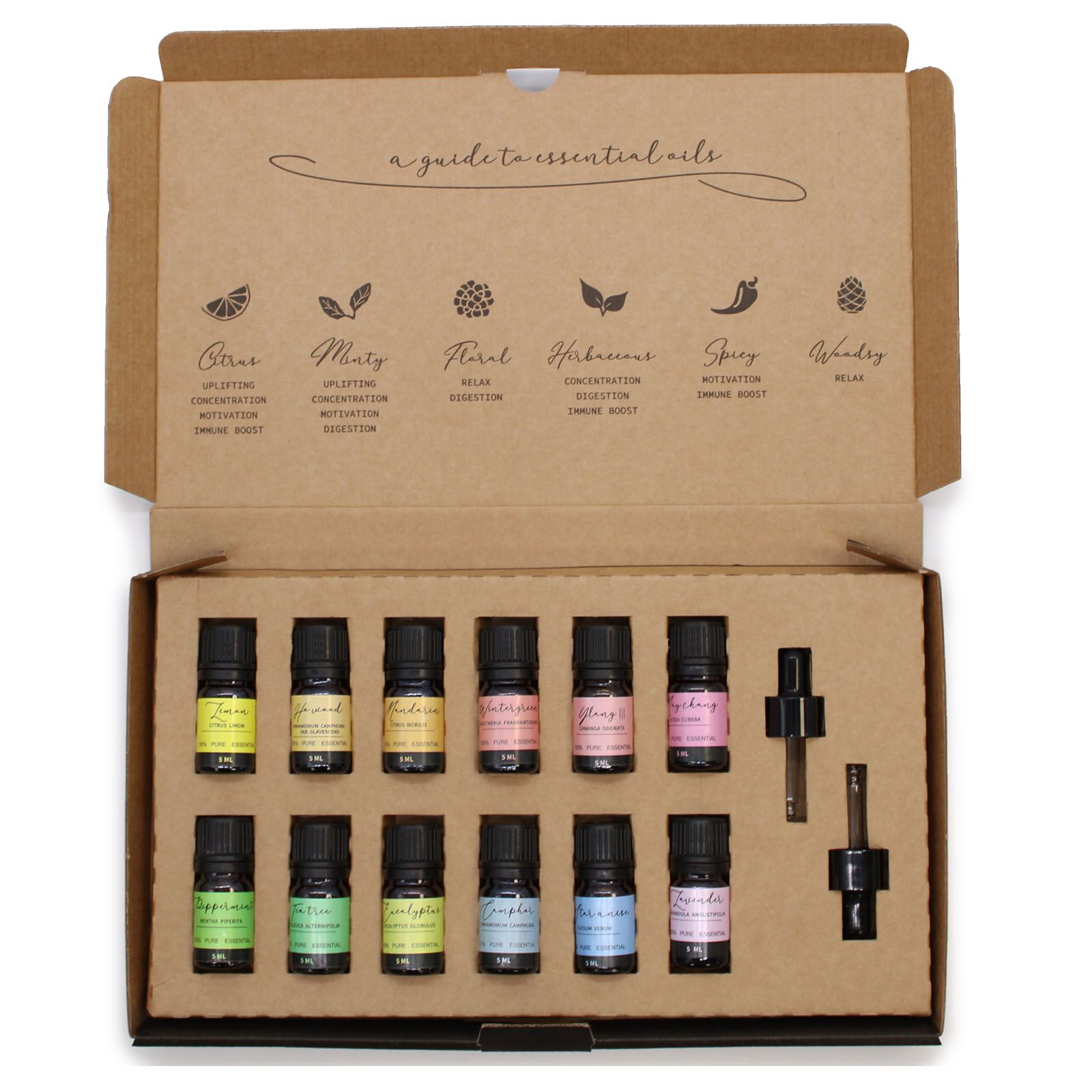 WELLNESS AROMATHERAPY ESSENTIAL OIL GIFT SET