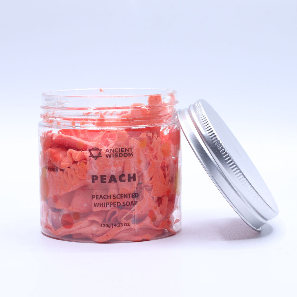 PEACH WHIPPED SOAP