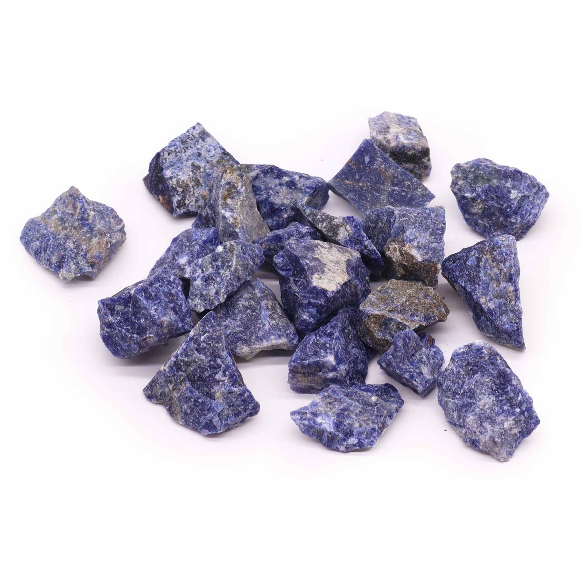 SODALITE RAW CRYSTALS