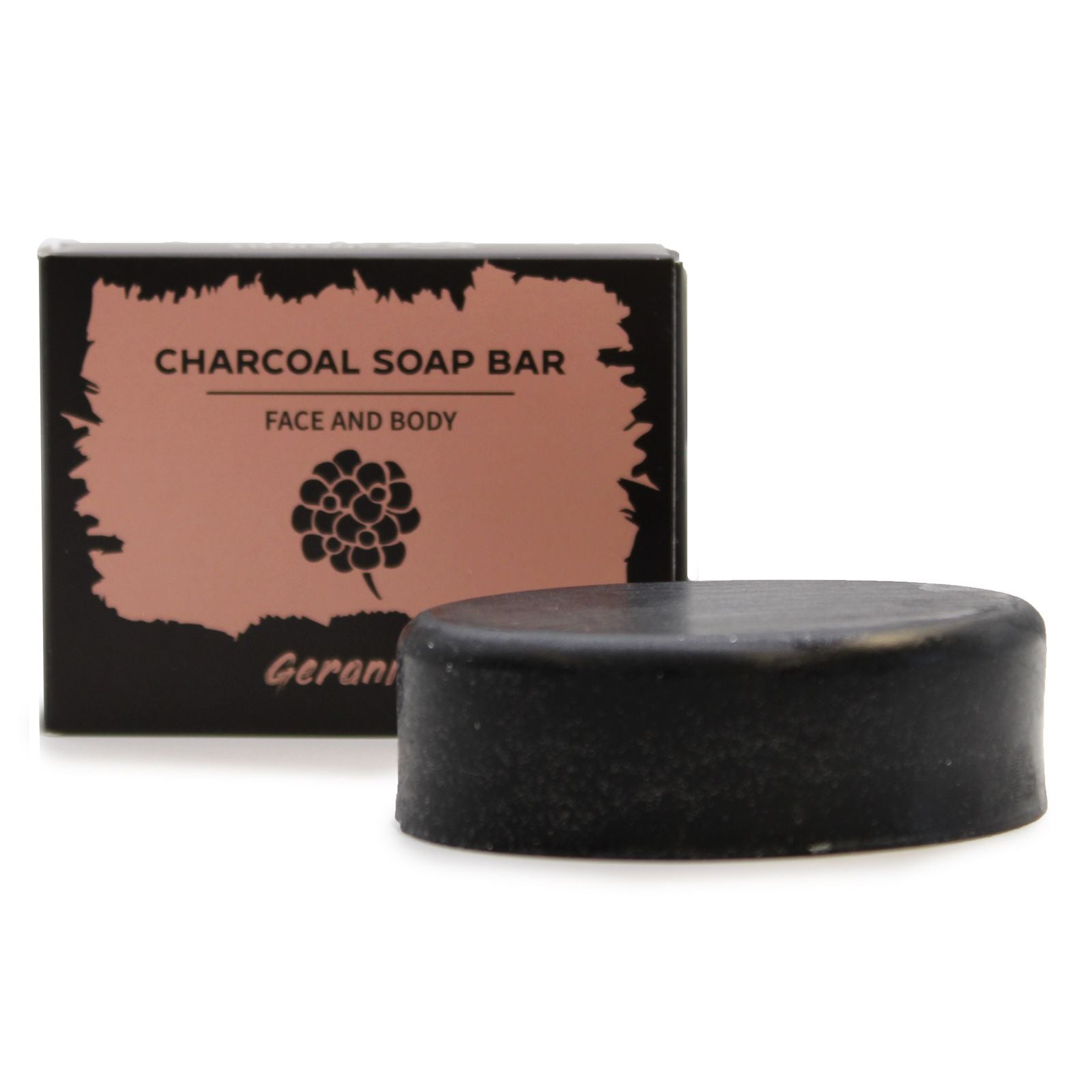 GERANIUM CHARCOAL SOAP
