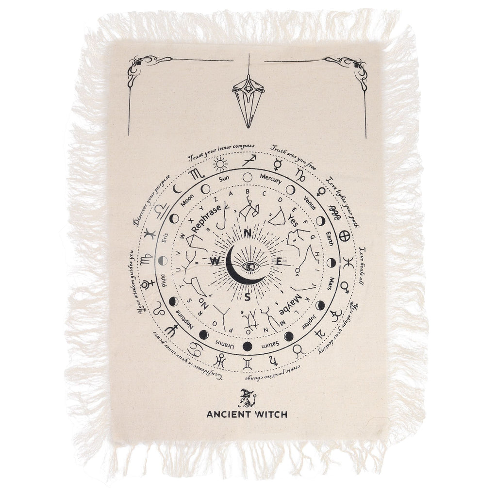 ALL SEEING EYE PENDULUM DIVINATION CLOTH