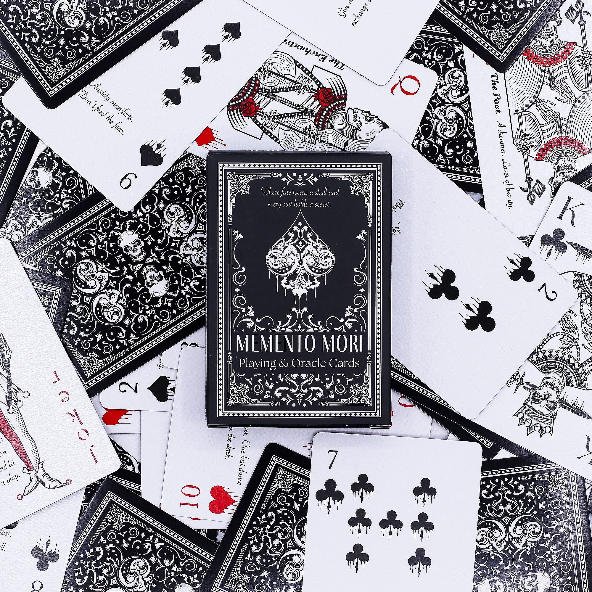 MEMENTO MORI PLAYING + ORACLE CARDS