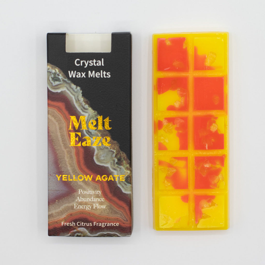 YELLOW AGATE CRYSTAL WAX MELTS