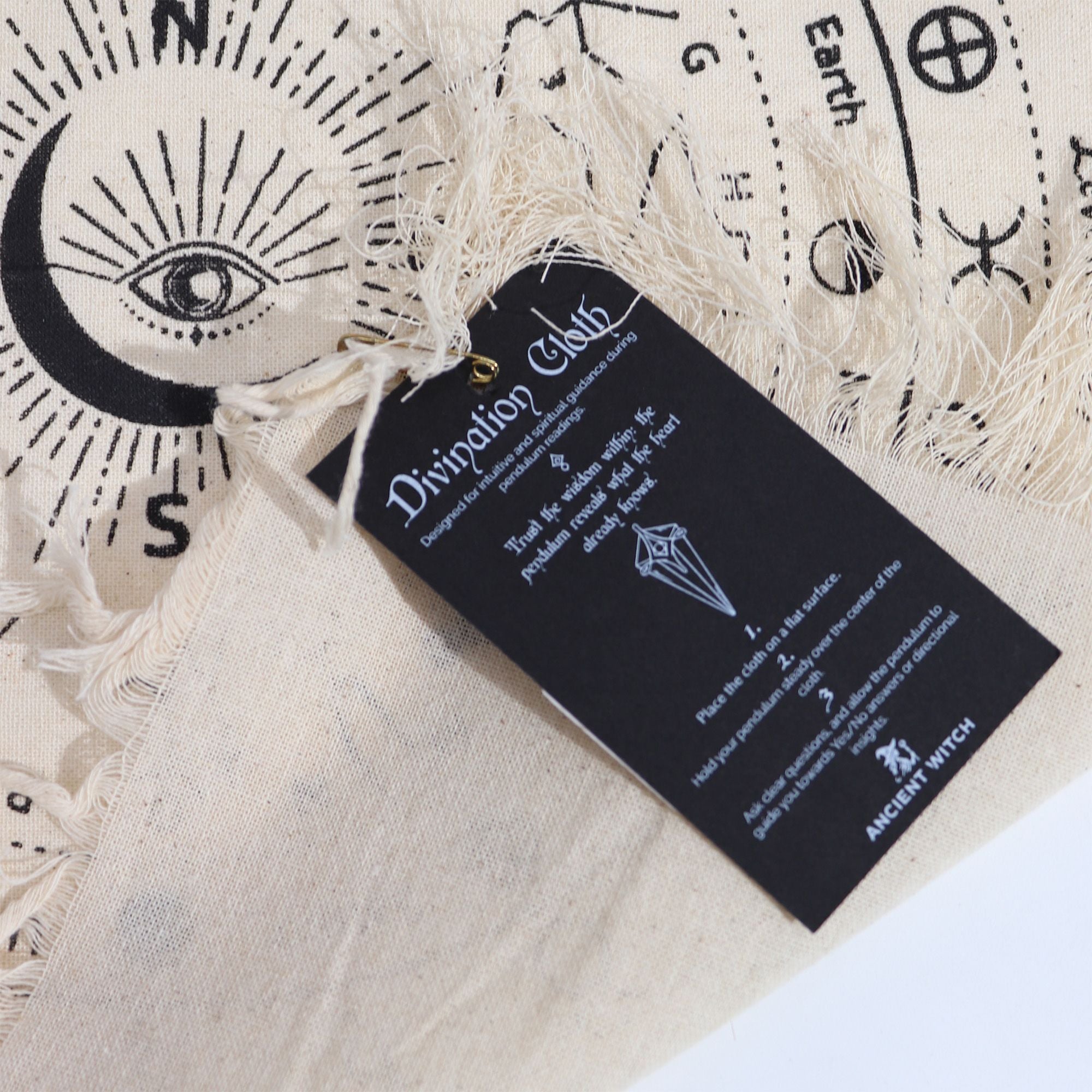 ALL SEEING EYE PENDULUM DIVINATION CLOTH