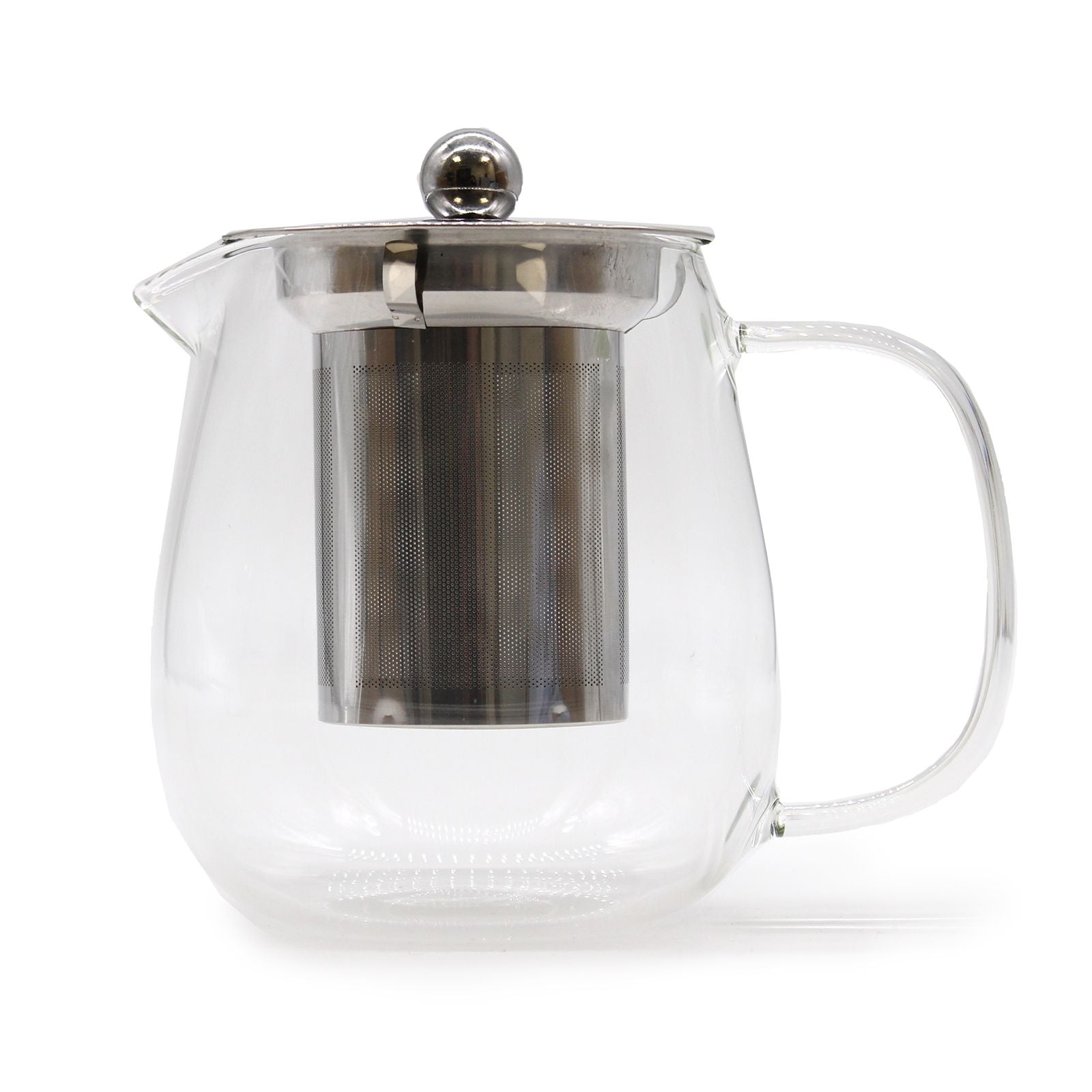 CONTEMPORARY GLASS TEAPOT + INFUSER
