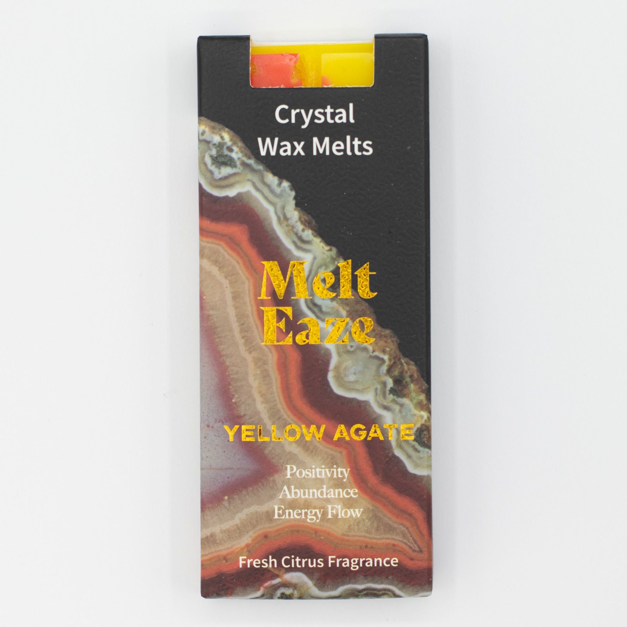 YELLOW AGATE CRYSTAL WAX MELTS