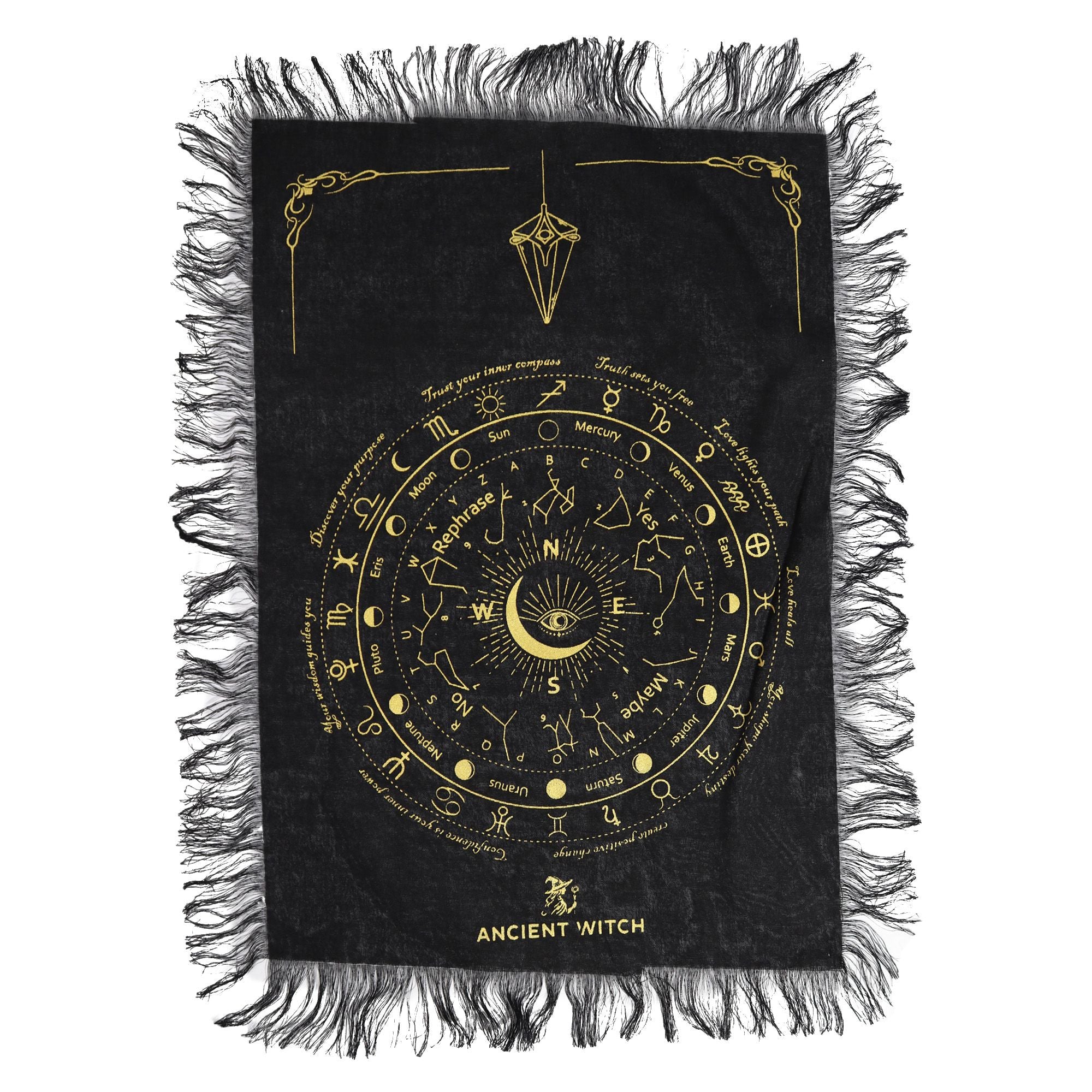 ALL SEEING EYE PENDULUM DIVINATION CLOTH