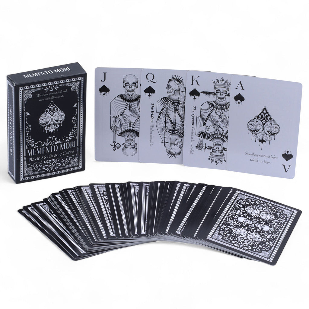 MEMENTO MORI PLAYING + ORACLE CARDS