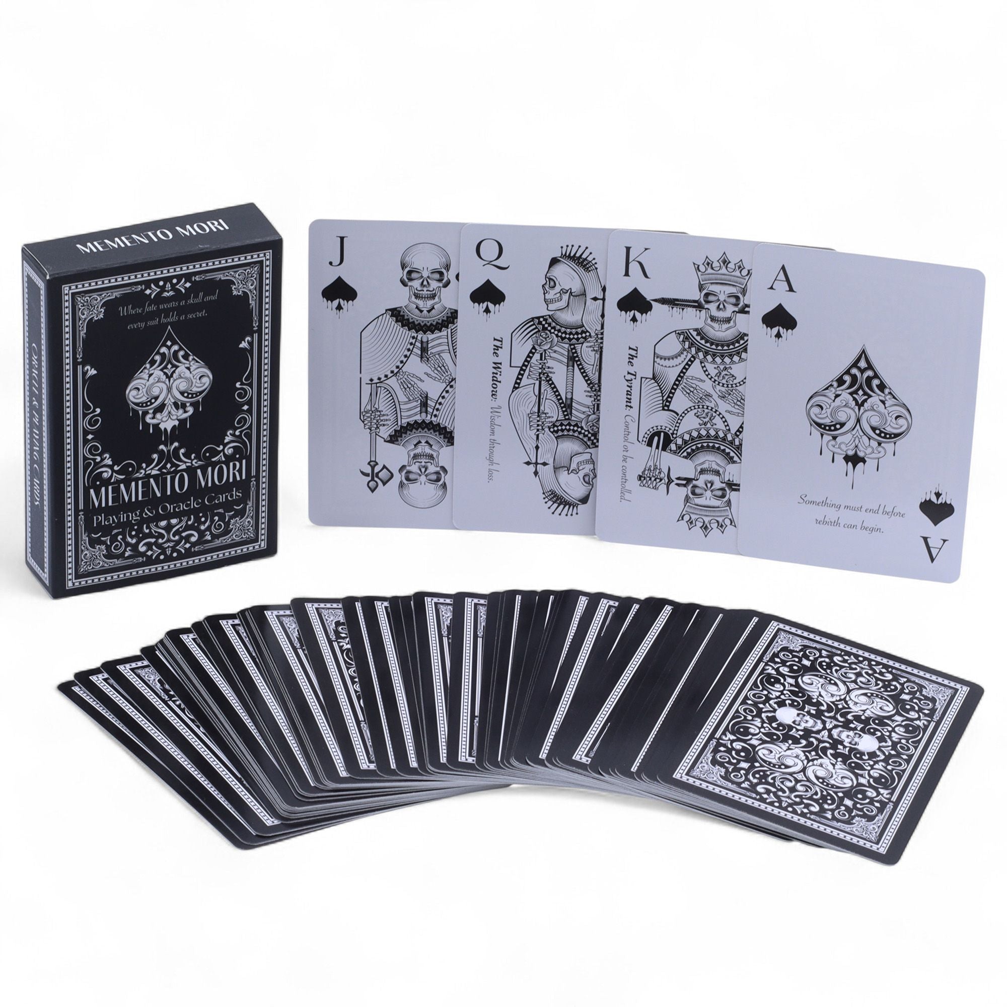 MEMENTO MORI PLAYING + ORACLE CARDS