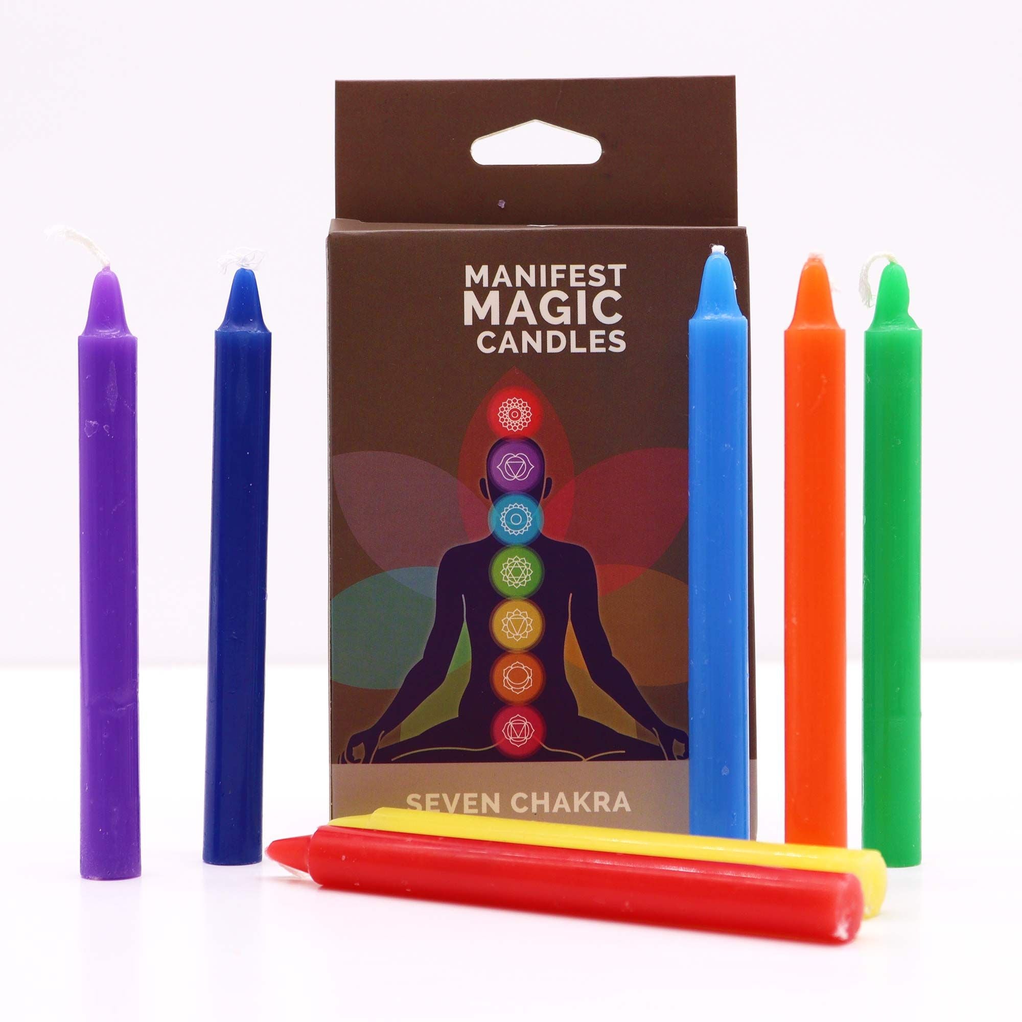 CHAKRA MANIFEST MAGIC CANDLE SET