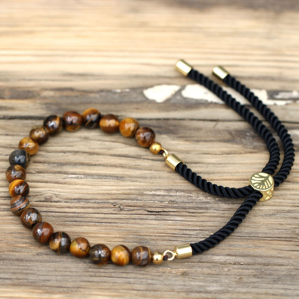 TIGERS EYE ADJUSTABLE BRACELET