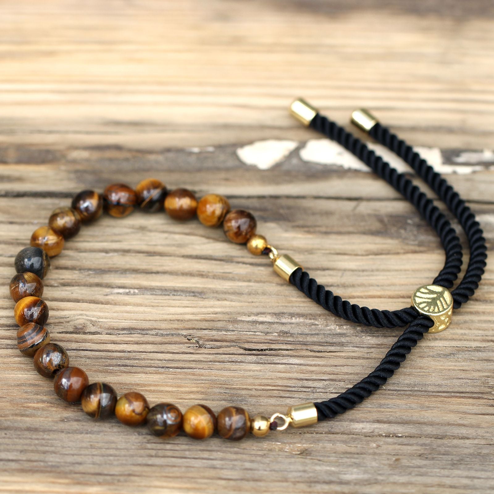 TIGERS EYE ADJUSTABLE BRACELET
