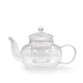 ROUND PEARL GLASS TEAPOT + INFUSER