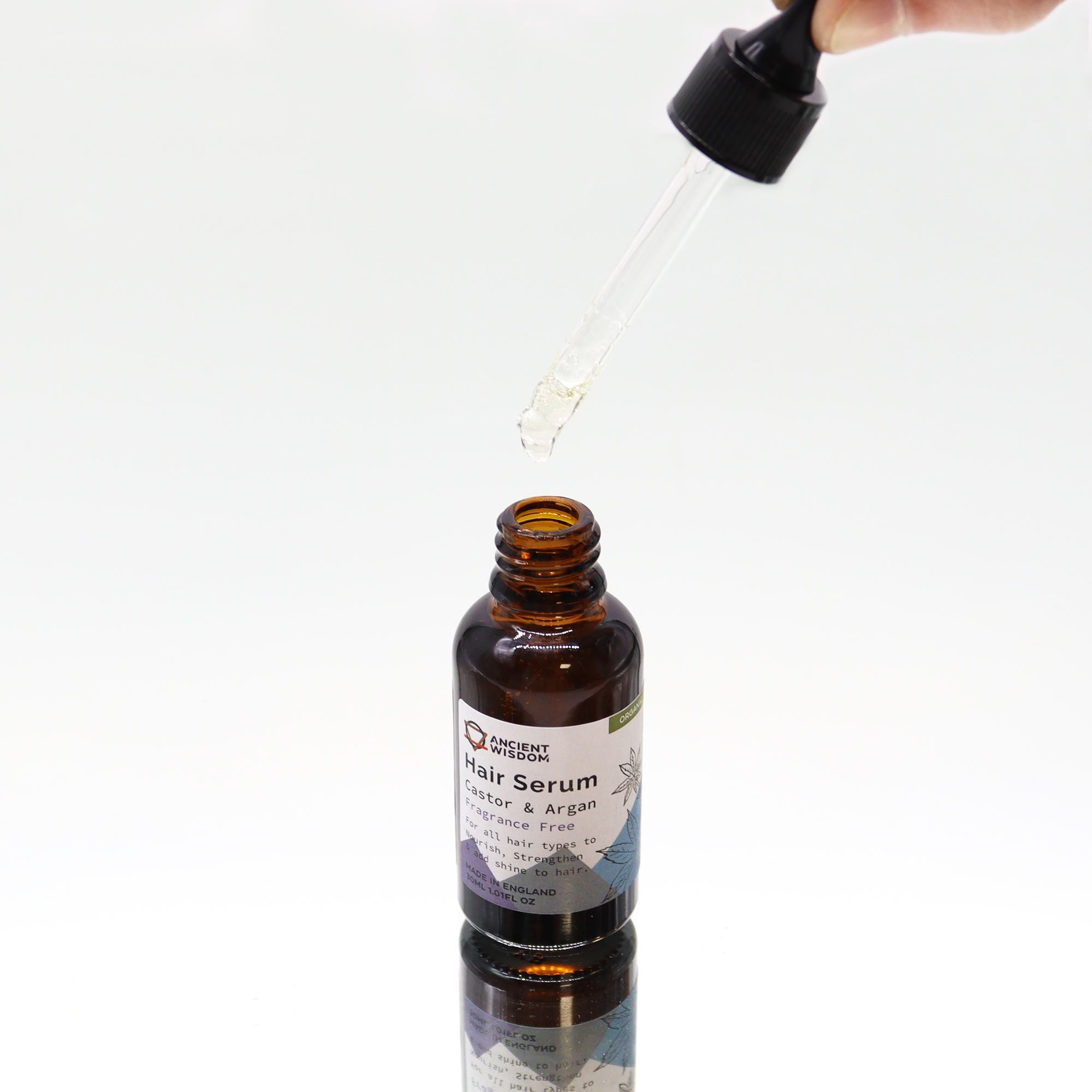 NOURISH + SHINE ORGANIC HAIR SERUM