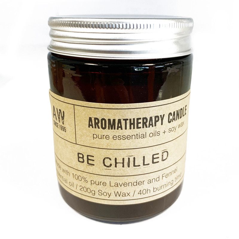 BE CHILLED AROMATHERAPY SOY CANDLE
