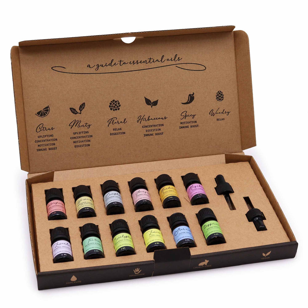 WELLNESS AROMATHERAPY ESSENTIAL OIL GIFT SET