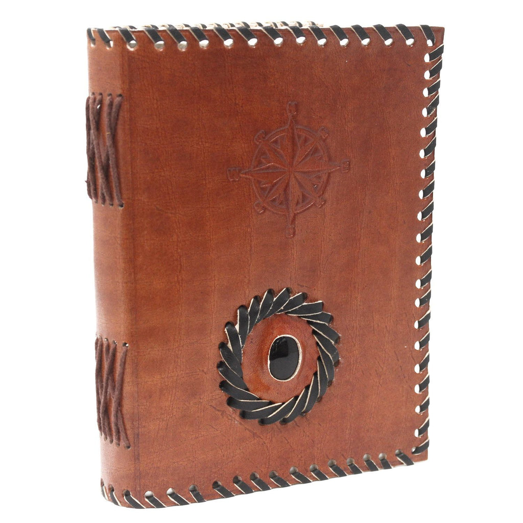 BLACK ONYX LEATHER JOURNAL