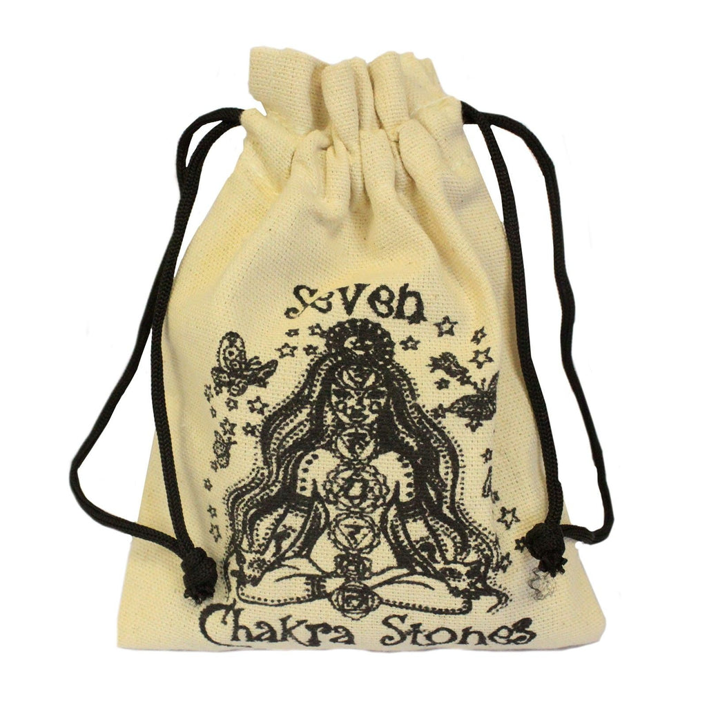 CHAKRA HEALING ROUNDED STONE SET