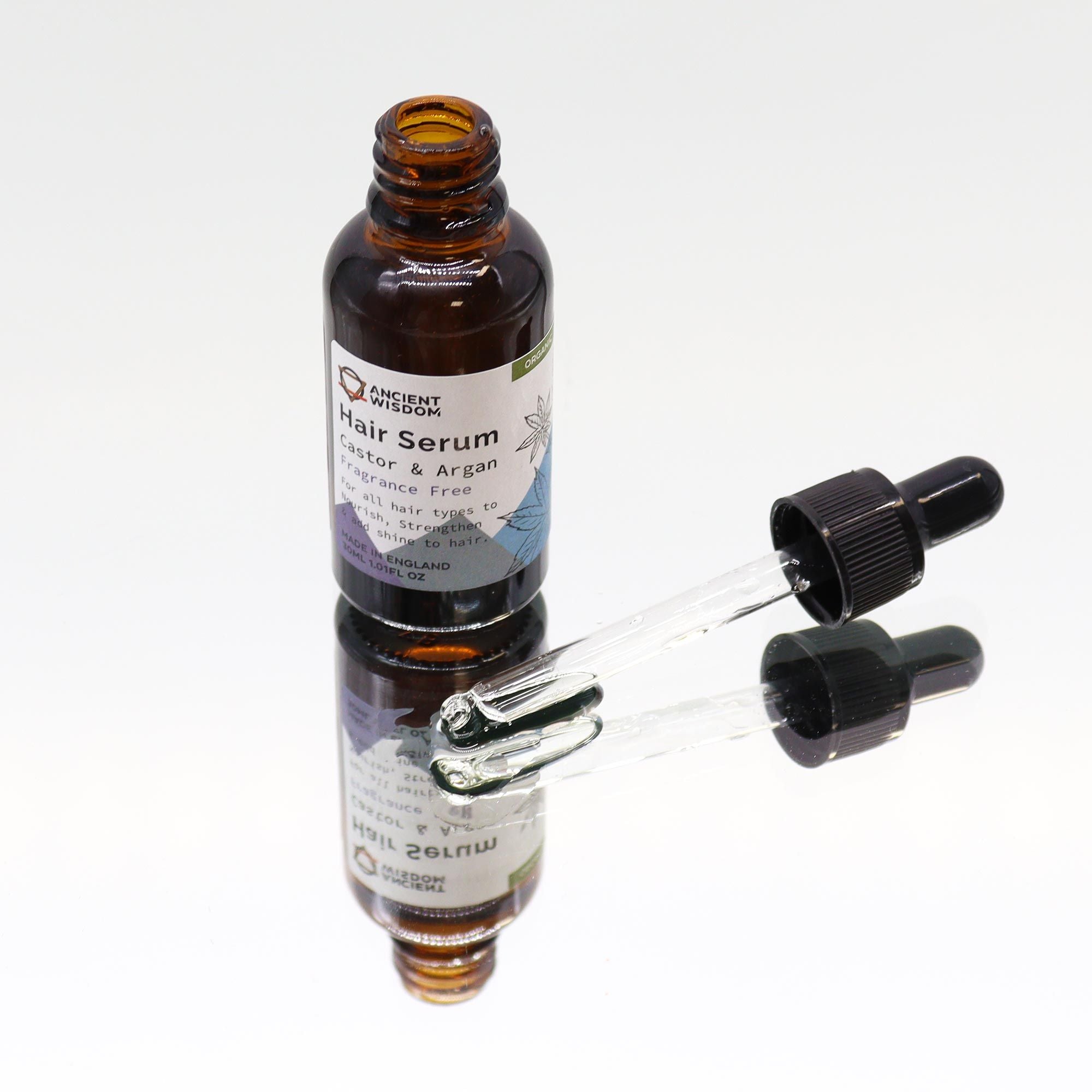 NOURISH + SHINE ORGANIC HAIR SERUM